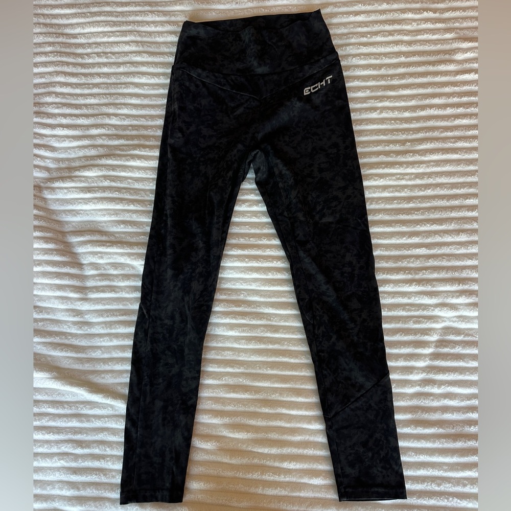 ECHT Black Patterned Leggings
